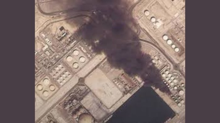 iran drone strike on bahrain desalination plant